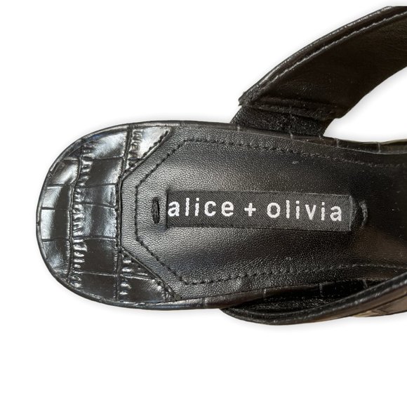 ✧ Alice + Olivia • Block heel sandals - Picture 6 of 12